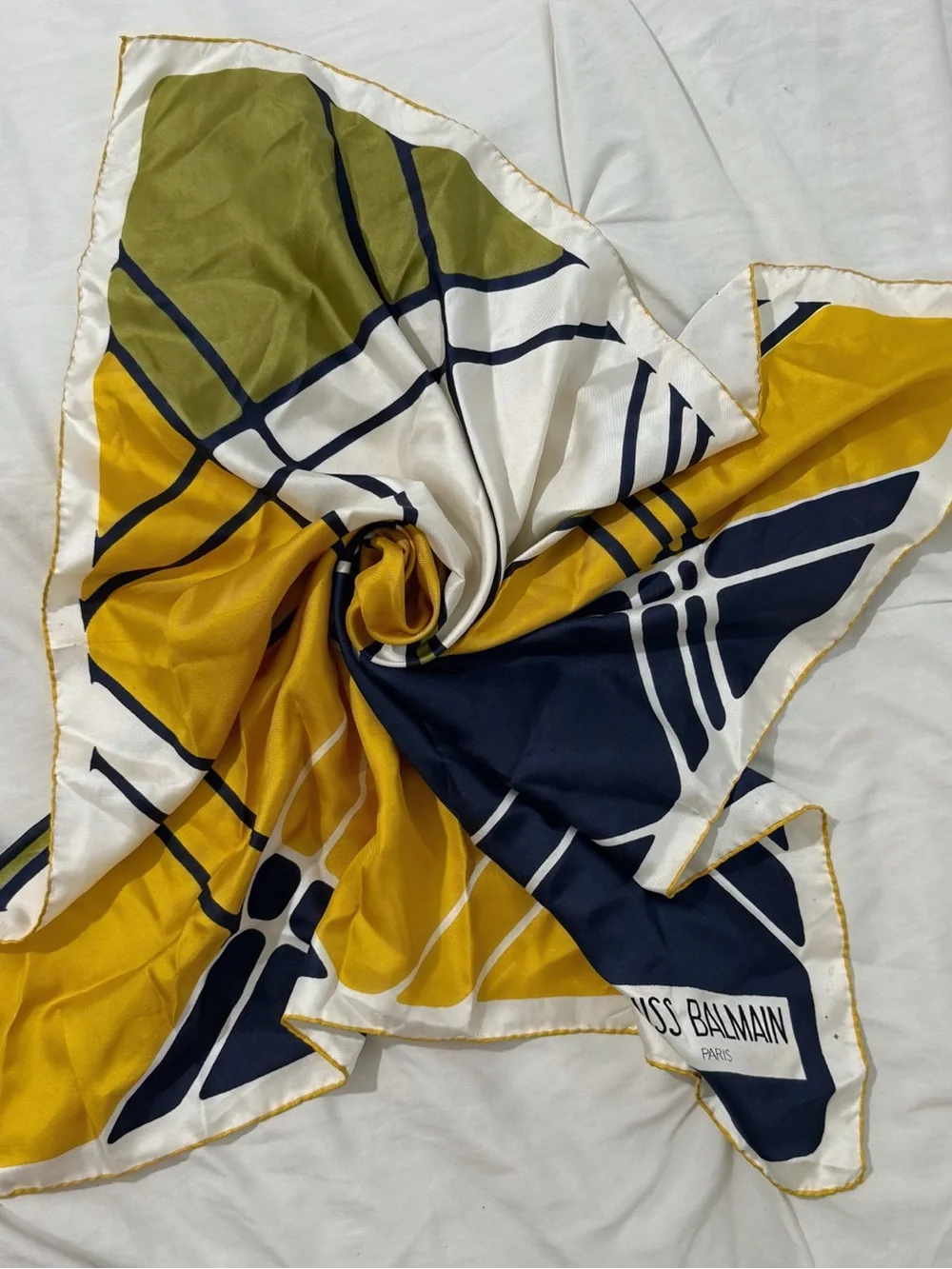 Vintage Miss Balmain scarf
